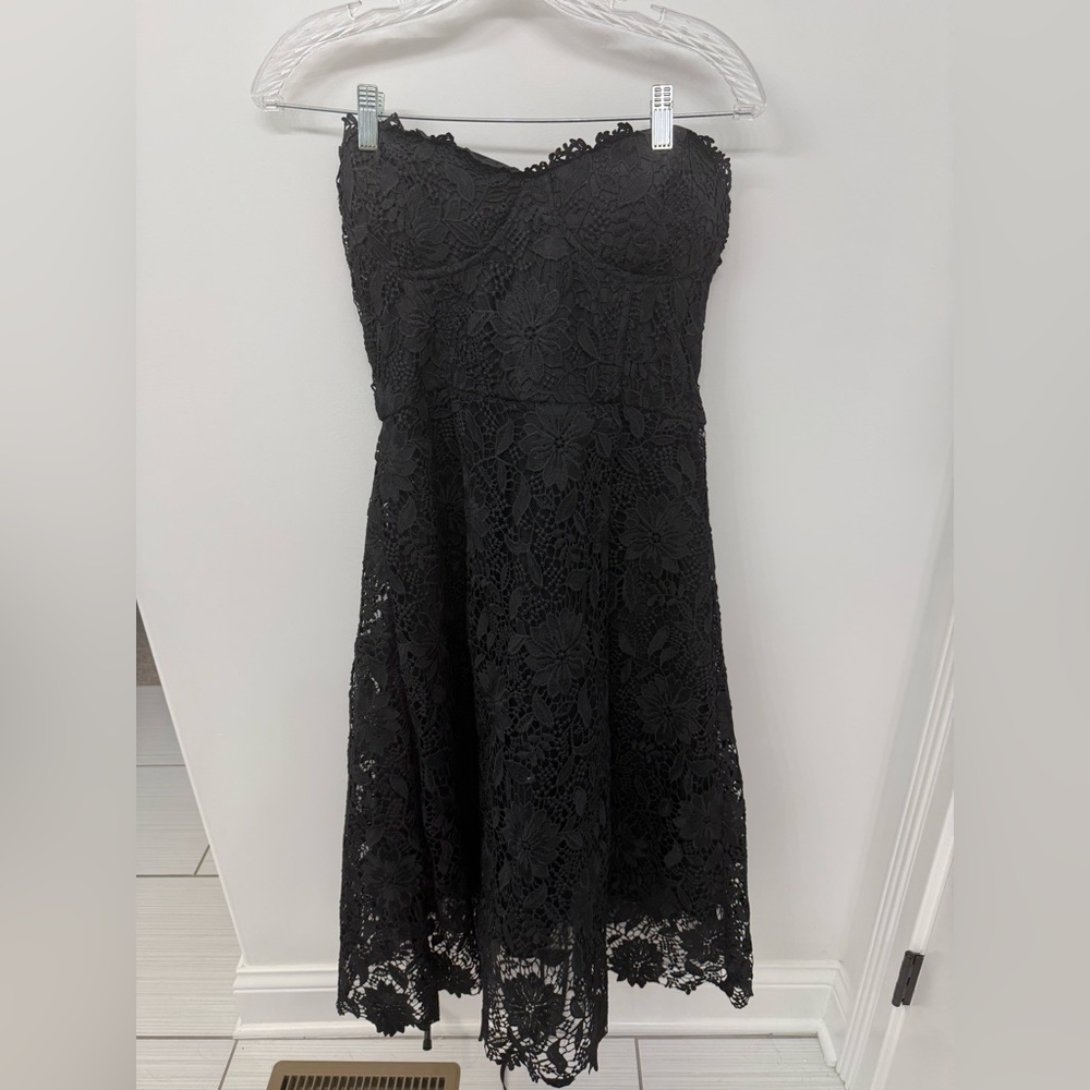 Fashion Nova Isn't She Lovely Lace Midi Dress - Picture 5 of 7